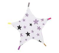 Abaodam Security Towel Soothing Blanket Dots Soft Cotton Infants Burp Cloth Comfort Touch for Nursery and Kindergarten