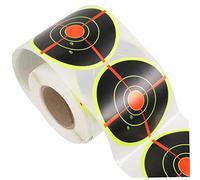 Abaodam Self Adhesive Creative Labels Diameter Target Stickers Roll for Archery Practice Fluorescent Design for Enhanced Visibility and Technique Development