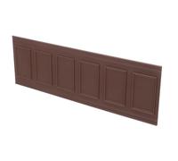 Abaodam Self-adhesive Dollhouse Wainscot Miniature Wall Moulding Trim for DIY Dollhouse Decor Lightweight Baseboard Skirting Board Enhancing Realistic Mini Architectural Details