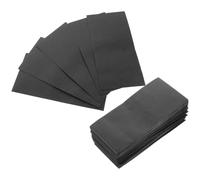 Abaodam Self-Adhesive Money Envelopes with Secure Bag Design 120pcs Black for Cash Storage and Budget Organising, Paper Material for Budget Challenges and Money Saving for Budget
