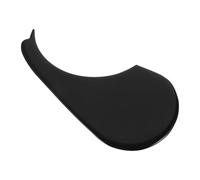 Abaodam Self-adhesive Plate Acoustic Pickguard Guitar Plastic Guard Black with Curved Edge Reliable Protection and Flexible Placement for Folk and Acoustic Guitars for Beginners