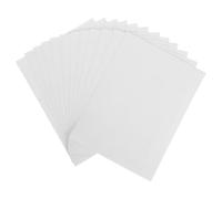 Abaodam Self Adhesive Vinyl Wall Repair Patch 12Pcs Waterproof Covering Holes Cracks and Blemishes 12X16Cm for Walls Fences and Mobile Homes White