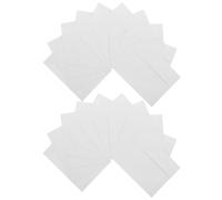 Abaodam Self Seal Envelopes and Convenient Western Flap 50pcs White Paper A2 Size with Double Adhesive Layers for Greeting Cards and Mailing Letters