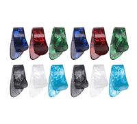 Abaodam Set of 12 Guitar Thumb Picks Lightweight Picks Light Dark Enhance Your Your Fingers