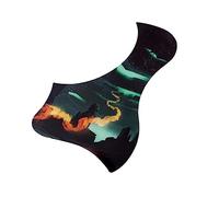 Abaodam -shaped Self-adhesive Acoustic Guitar Pickguard Sticker for Guitar Easy Installation Decoration for
