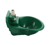 Abaodam Sheep Water Bowl with Float Valve Automatic Plastic Livestock Waterer for Goat Pig Calf Dog Horse Large Capacity Farm Water Trough with Overflow Prevention for Efficient Hydration