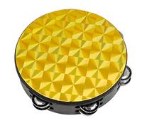 Abaodam Shiny Percussion Hand Drum Tambourine for Boys and Girls Early Educational Toy Musical Instrument for Rhythm Development and Stage Performance