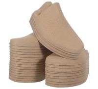 Abaodam Shoe Shapers and Organizing Large Quantities for Dry Cleaning Shops 20 Pairs Brown Paper Pulp Naturally Breathable and Easy to Store Inserts for Footwear and Shoes
