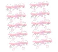 Abaodam Shower Tie Bows and Ribbons for Gender Reveal and Birthday Party Decorations Versatile Party Wrapping and Shower Decorations Cloth Material