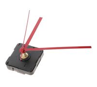 Abaodam Silent Clock Movement Kit with Precise and Ergonomic Design Plastic Aluminum Material Red Straight Clock Hand Included and Repair