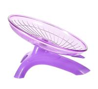 Abaodam Silent Hamster Wheel for Small Pets Ultra-quiet Flying Saucer Exercise Wheel for Hamsters Mice Hedgehogs Chinchillas Safe Smooth Edges Fun Activity Toy