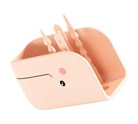 Abaodam Silicone Bath Tap Protector Baby Spout Guard with Adorable Whale Shape, Wear Resistant and Easy to Remove for Cleaning, Faucet Protective Cover for Bath and Families