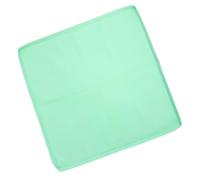 Abaodam Silicone Bird Cage Bottom Mat 23.6in Square Washable Liner | Light Green Textured Surface, Anti-peck Displacement, for Finches Cages and Standard Trays, Home Use