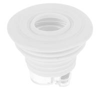 Abaodam Silicone Drain Hose Plug for Washing Machine with Sturdy Multi-Functional Seal Suitable for 40/50mm Drain Hose and 30mm Inner Diameter White Simple Design