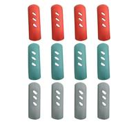 Abaodam Silicone Pot Holder Sleeve Anti-scalding Non- Pot Handle Protector 12pcs Heat-proof Panhandle Grip Cover for Daily Cooking Kitchen Use