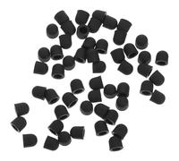 Abaodam Silicone Stylus Pen Tips Replacement Portable and Not Easy to Break 50pcs round Shape Capacitive Pen Stylus Nibs for Touch Screens Suitable for Tablet and Smartphone Use