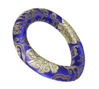 Abaodam Silk Brocade Buddhist Singing Bowl Mat Pad Sound Bowl Cushion Blue Meditation Cushion for Yoga Mindfulness Practice Uk