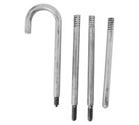 Abaodam " Silver 4 Section Detachable Walking Stick Prop Made of Hardwearing Pet Material, Portable Vintage Style Cane for Magician Costume and Dance Performance at Halloween Carnival