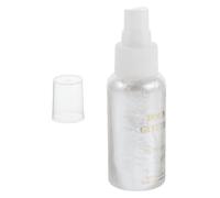 Abaodam Silver Body Hair Glitter Spray Lightweight and Versatile Application for Face and Skin Festival Party Use Temporary Shiny Glitter Spray for Hair and Clothes