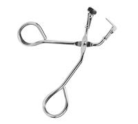 Abaodam Silver Portable Eyelash Curler Stainless Steel Curved Lightweight Eyelash Curling Tool for Ready for Mascara Beauty Use