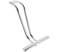 Abaodam Silver Stainless Steel Salon Chair Foot Rest Pedal Stable Leg Pad for Barber Hairdressing Chairs, Fashionable Design to Efficiency for Hairstylists