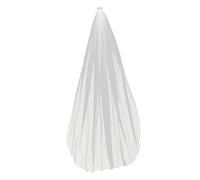 Abaodam Simple Long Elegant Single Layer Wedding Veil Bridal Veils Comb for Wedding Hair Accessories for Bachelorette Party and Flower Girl