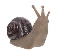 Abaodam Simulated Snail Ornaments for Garden Decoration Ceramic Material Small Decorative Model for Outdoor Use Animal Figurine for Landscape Adornment