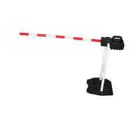 Abaodam Simulated Traffic Sign Stop Rod Liftable Plastic Parking Barrier for Realistic Role-playing Street Play Accessory Safe Interactive Construction Tool
