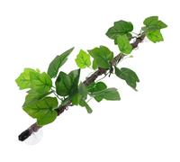 Abaodam Simulated Vine Artificial Terrarium Branch with Suction Cup Bendable Climbing Vine for Chameleons Snakes Frogs Bearded Dragons Habitat Decor Naturalistic Plastic