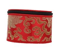 Abaodam Singing Bowl Case with Zipper Design, Cotton Cloth Material, Practical Bowl Protector Bag for Meditation and Travel Storage Random Color