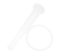 Abaodam Singing Bowl Crystal Mallet 2pcs Acrylic with Rubber Sleeve Portable Singing Bowl Striker Stick for Enhanced Resonance Effect, for Yoga and Meditation