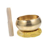 Abaodam Singing Bowl Meditation Bowl Stick Cushion Buddhist for Yoga Decor Relaxation