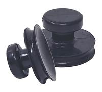 Abaodam Singing Bowl Suction Handles 2 Pieces Rubber Material Accessories for Tibetan Singing Bowls and Meditation Use