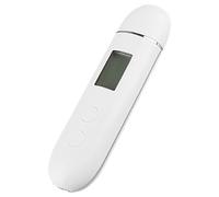 Abaodam Skin Detector Skin Hydration Assessment Device with Plastic Casing White Portable Digital Moisture Tester for Home and Salon Use