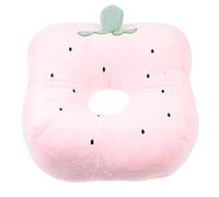 Abaodam Sleep Pillow Ear Hole Breathable Wear-resistant Desktop Nap Cushion Comfortable Ear Pillow Strawberry Pink for Office and School Napping