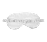 Abaodam Sleeping Eye Mask Breathable Blindfold White Silk for Men and Women, Comfortable and Flexible with Elastic Strap Soft Shading Eyepatch for Restful Sleep for Travel and Train Use