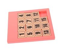 Abaodam Sliding Number Puzzle Educational Math for Brain Teaser Intelligence Development Cognitive Learning Montessori Style Numerical Sliding Game for Early Education