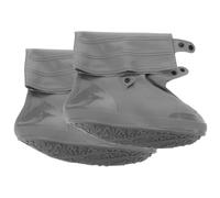Abaodam Slip Resistant Tear Resistant Rubber Shoe Covers for Adults Size 42/43 Rain Boot Cover with Thickened Sturdy Sole for Outdoor and On-the-go Use Grey