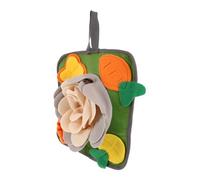 Abaodam Small Animal Snuffle Mat Interactive Pet Sniffing Pad for Rabbits Hamsters and Rats Slow Feeding and Enrichment Made From Safe Felt Cloth Enhances Intelligence and Problem Solving