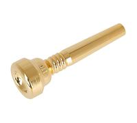 Abaodam Small Brass Trumpet Music Instrument Trumpet 17c Gold Plated Metal Trumpet for Student
