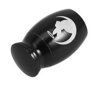 Abaodam Small Bunny Cremation Urn for Pet Ashes Stainless Steel Keepsake Memorials Convenient and Portable Urn for Rabbit Ashes for Honoring Your Beloved Pet