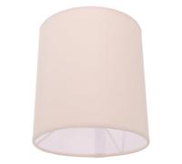 Abaodam Small Cylinder Drum Lamp Shade Beige Fabric Cover 5.5X5.1 Inch for Bedside and Floor Lamps in Living Room and Bedroom