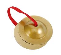 Abaodam Small Hand Cymbals Metal Percussion Instrument for Safe Musical Easy to Learn Versatile for Dancing Concerts and Play Mini Cymbals