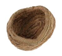 Abaodam Small Nest Artificial Woven Bird's Nest for Chickens Meticulously Crafted