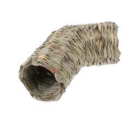 Abaodam Small Pet Nest Tunnel Hideaway for Hamsters Guinea Pigs Rabbits and Cats Premium Natural Material Exercise Play Encouraging Exploration and Activity