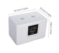 Abaodam Small Semi-automatic Egg Incubator with Temperature Control for Chickens Ducks and Geese Compact Poultry Hatching Machine for Home and Farm Use Beginner Friendly Design