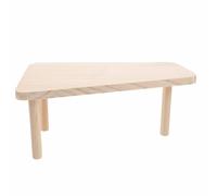 Abaodam Small Wooden Hamster Climbing Platform Stand Ladder, Multi-Functional Two-Layer Plaything for Hamster Cage Supplies and Small Pets