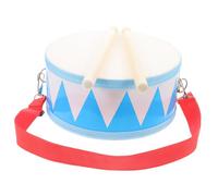 Abaodam Snare Drum Double Sided Percussion with Sturdy Wooden Frame Lightweight Portable Drum for Early Educational Music and Rhythm Development