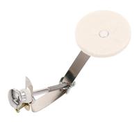 Abaodam Snare Drum Mute Pad Clip-on Design Alloy and Felt Materials with Resistance to Deformation, Eliminates Overtones for Quiet Drum Practice and Daily Use, Percussion Instrument