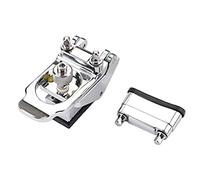 Abaodam Snare Drum Wire Strainer Metal Regulator with Smooth Surface and Rust Prevention, Adjustable Throw off Butt End Drum Accessory for Marching Percussion Instruments